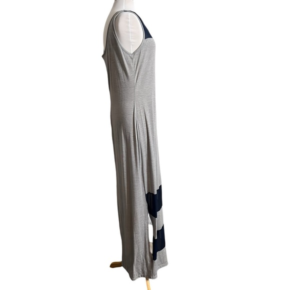 Espresso Jersey Knit Gray Maxi Dress Lightweight & Breathable Women’s XL - Picture 4 of 8
